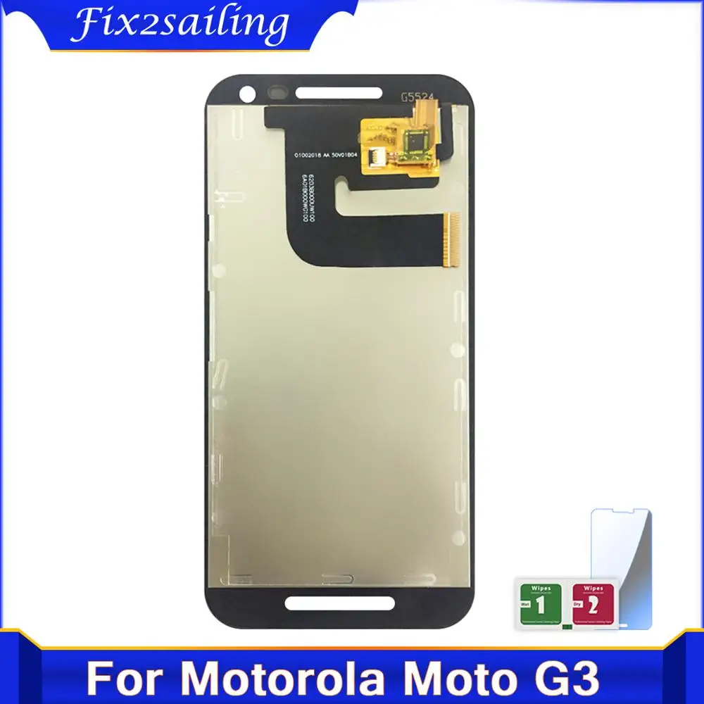 100% протестированный дисплей для Motorola Moto G3 G 3rd Gen XT1544 XT1550 XT1540 XT1541 XT1543 ЖК с сенсорным