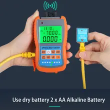 COMPTYCO AUA-G70B/50B 4in1 Mini Optical Power Meter Visual Fault Locator Network Cable Test optical fiber tester 10km 30km VFL