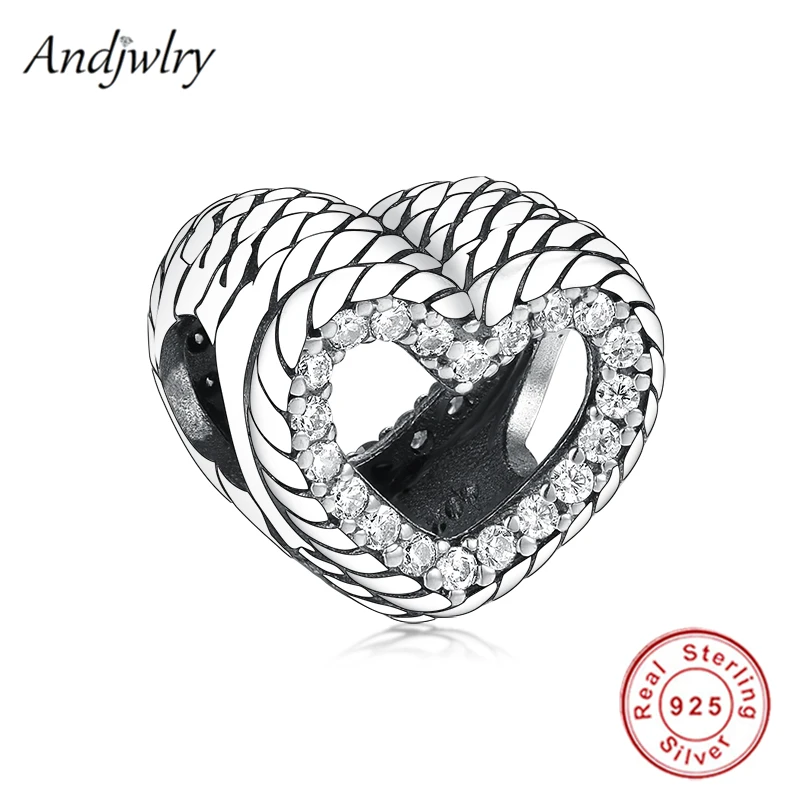 925 пробы Серебряная цепочка c рисунком в форме сердца очаровательный подрходит к