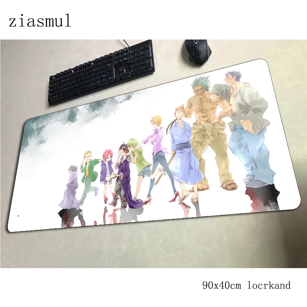 Игровой коврик для мыши hunterxhunter, HD рисунок, 90x40 см, коврик для мыши для ноутбука, большой модный Настольный коврик для мыши