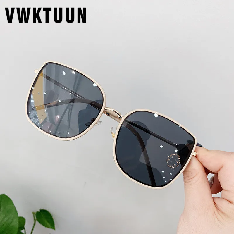 

Солнцезащитные очки VWKTUUN негабаритный, UV400, кошачий глаз, в металлической оправе