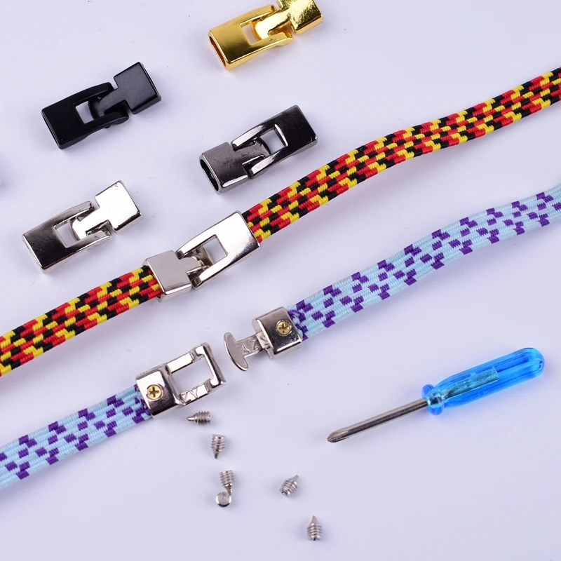 Модная Пряжка для шнурков металлические шнурки крестообразная аксессуары