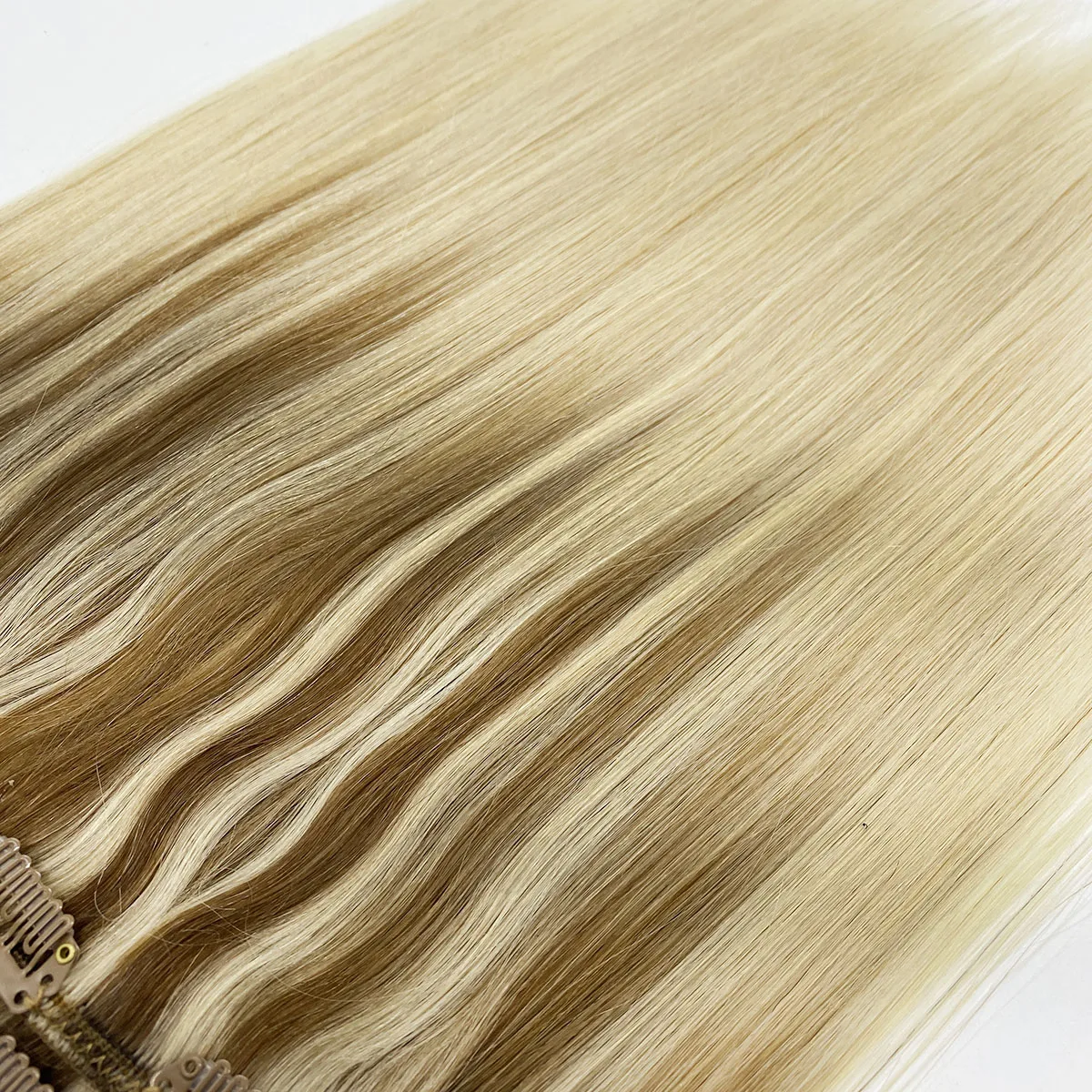 Профессиональные накладные волосы Kayla на заколках 100% человеческие 12 дюймов 85