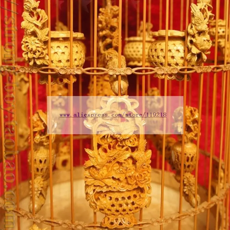 1 шт. бутик птичья клетка сто птица Chaofeng резьба принц (сокровище города
