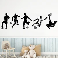 sport football wall sticker soccer wall art stickers modern fashion wallsticker for kids rooms nursery room decor decal mural