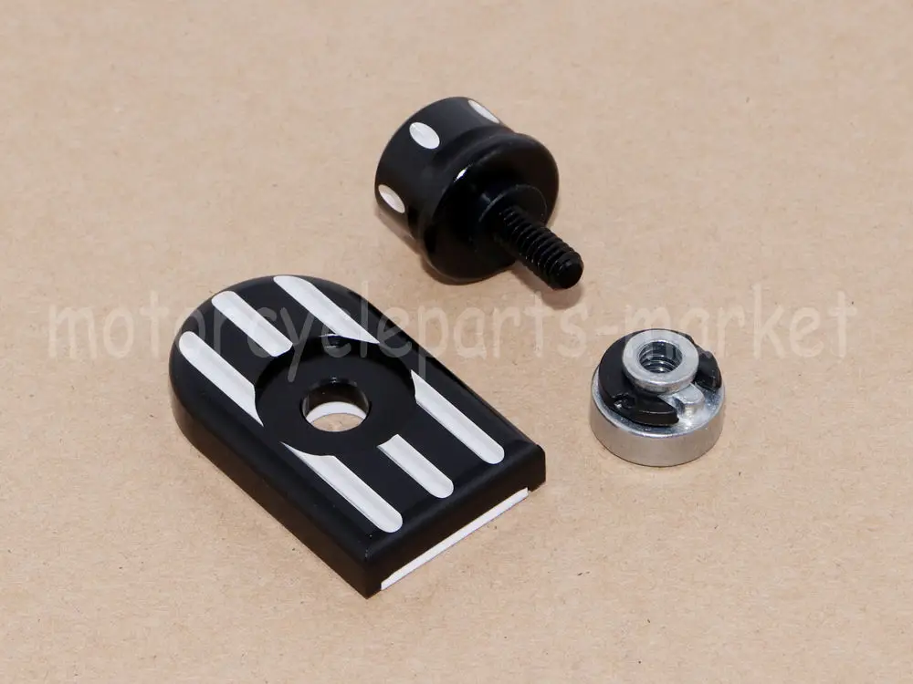 Заднего сиденья мотоцикла болт Tab Винт Ручка монтирования гайка крышки для Harley