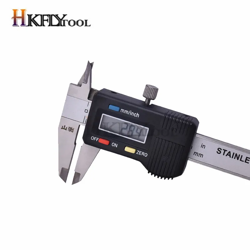 Stainless Steel Digital Caliper mini Pocket 50mm 70mm 100mm Thickness Gauge Electronic Vernier Caliper Slider Caliper Gem Tool
