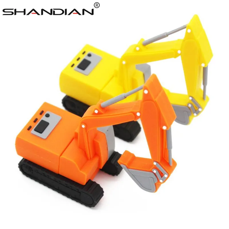 SHANDIAN usb палка экскаватор USB флэш накопитель автомобили ручка привод 4 ГБ 8 16 32 64