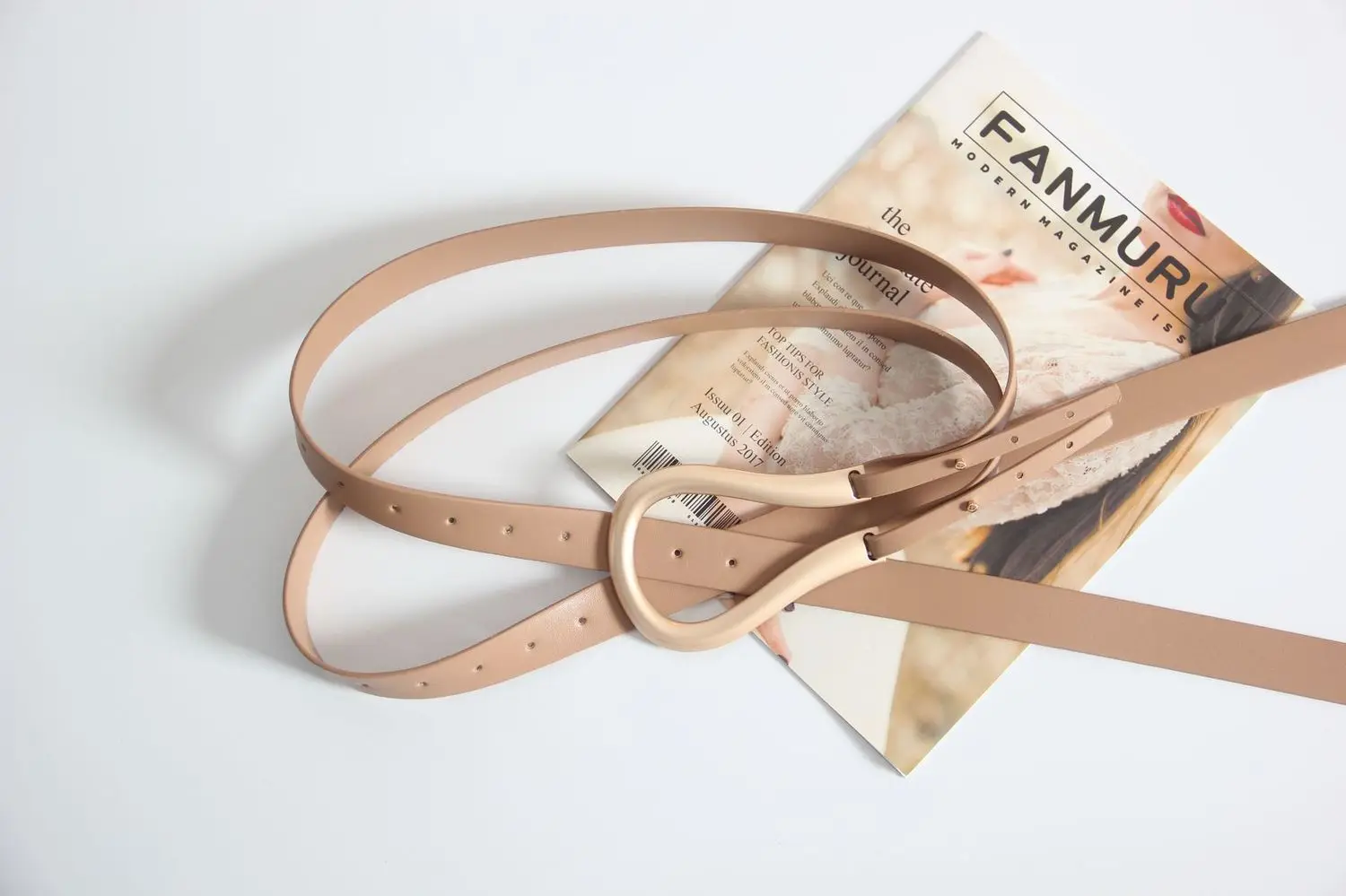 Роскошный винтажный U-образный ремень для женщин модный большой металлический в