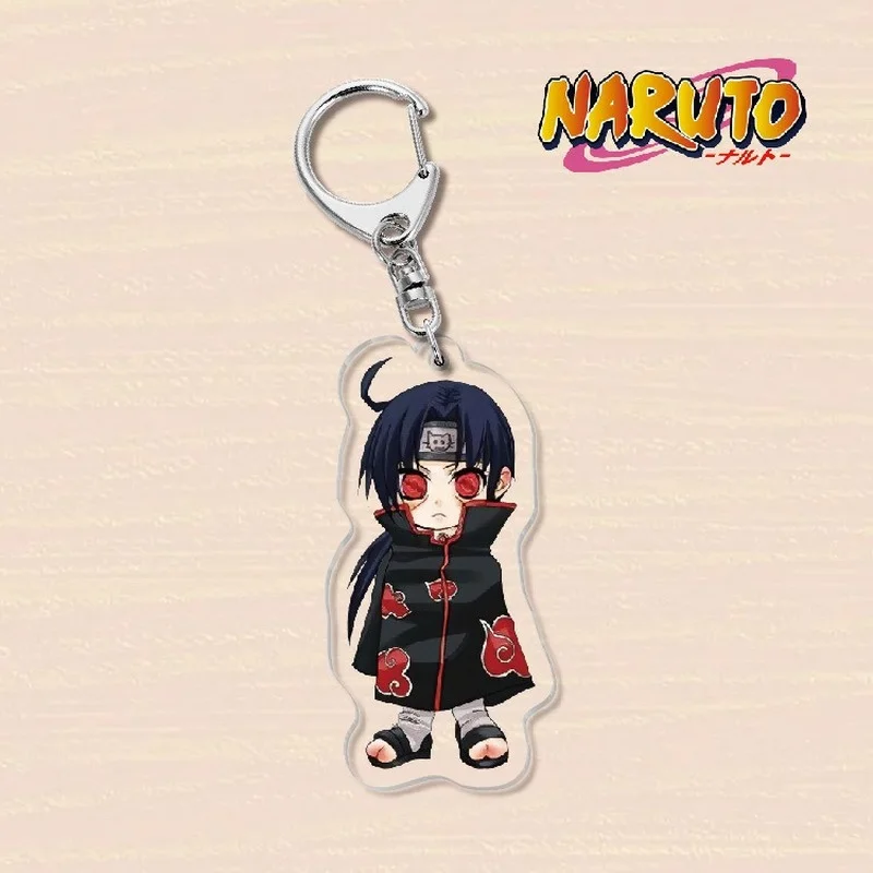Брелок с символикой Наруто Аниме милым изображением мультяшного персонажа Стиль