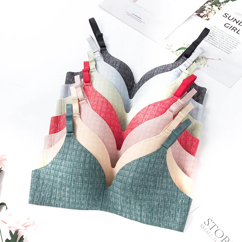 

Бесшовный Бюстгальтер с регулируемым рисунком в стиле маленькой знаменитости