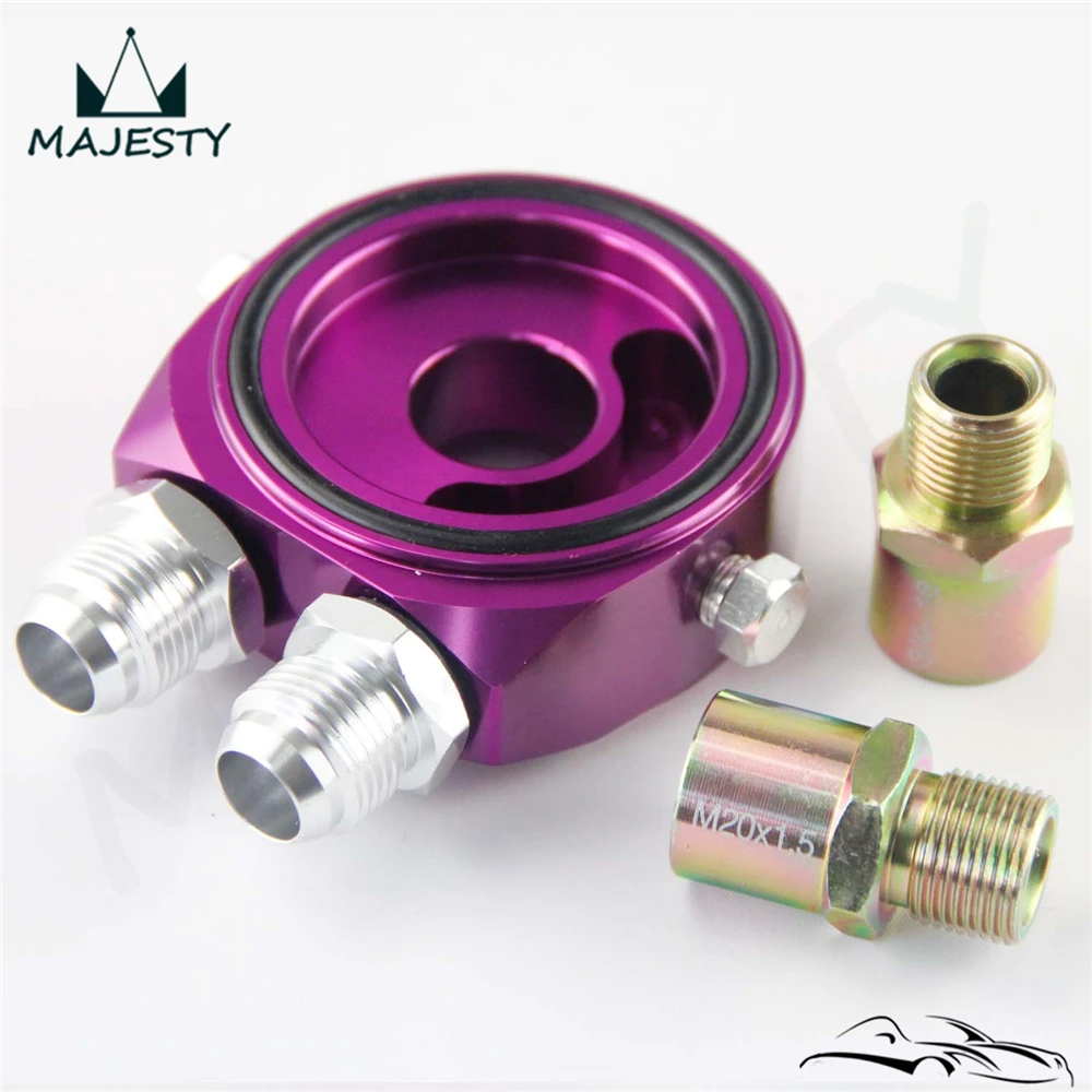 Универсальный Масляный фильтр AN10 из сплава адаптер для кулера сэндвич