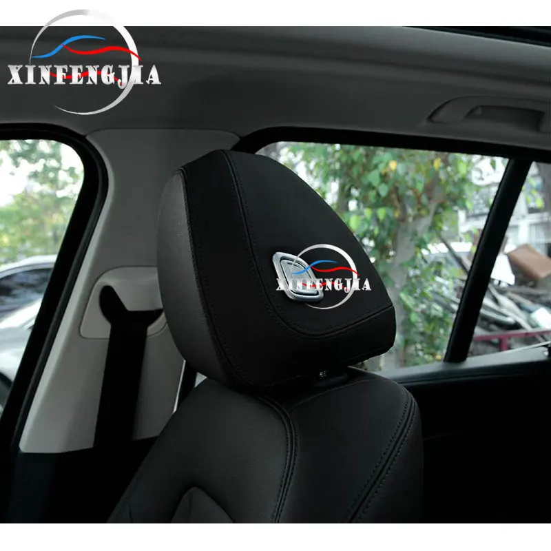 4 шт. хромированные кнопки для подголовника сиденья BMW X3 G01 18 19 X4 G02 2019|Лепнина