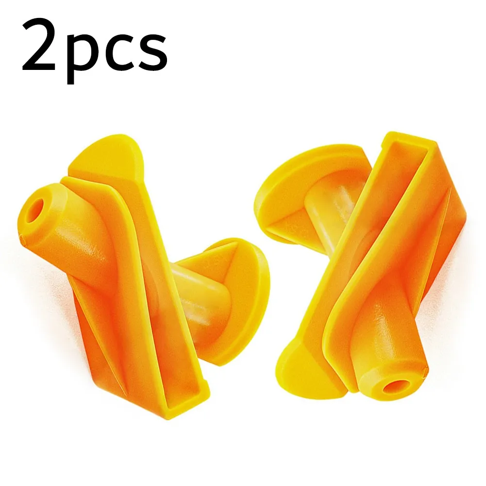 

For Smart A0019913970 Fixture Clip Replacement Underfloor Panel Yellow 2pcs/kit Accessories New Useful Durable