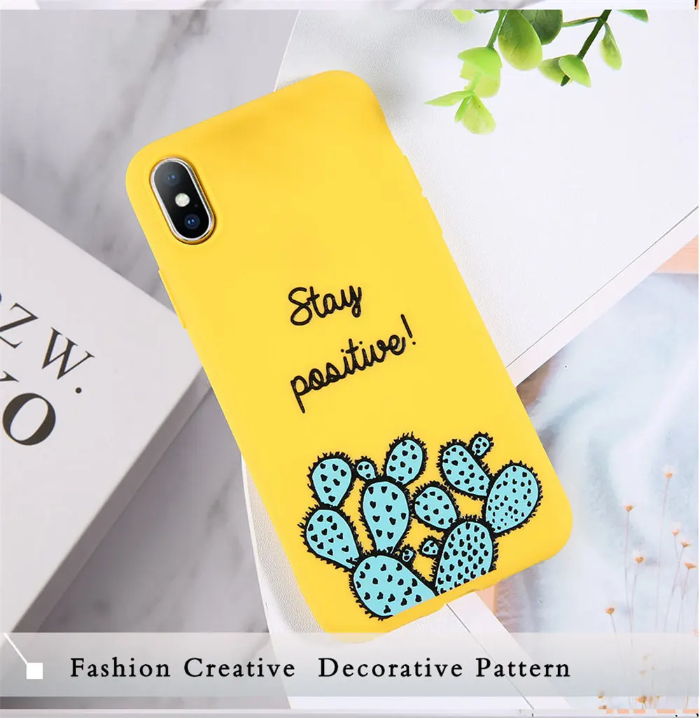 Lovebay милый авокадо чехол для телефона в форме кактуса для iPhone 11 Pro XR X XS Max 7 8 6 6s Plus 5 5S SE волн Корона силиконовая Мягкая задняя крышка