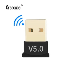 Адаптер Creacube V5.0 беспроводной Bluetooth-совместимый 5,0, ключ, музыкальный приемник, адаптер, передатчик для ПК RTL8761B
