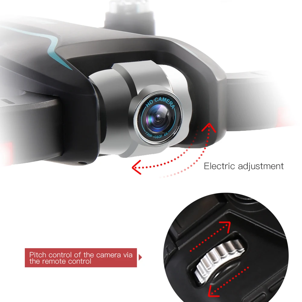 Новейший Радиоуправляемый Дрон S17 с двумя камерами 1080P 4K HD живое видео FPV