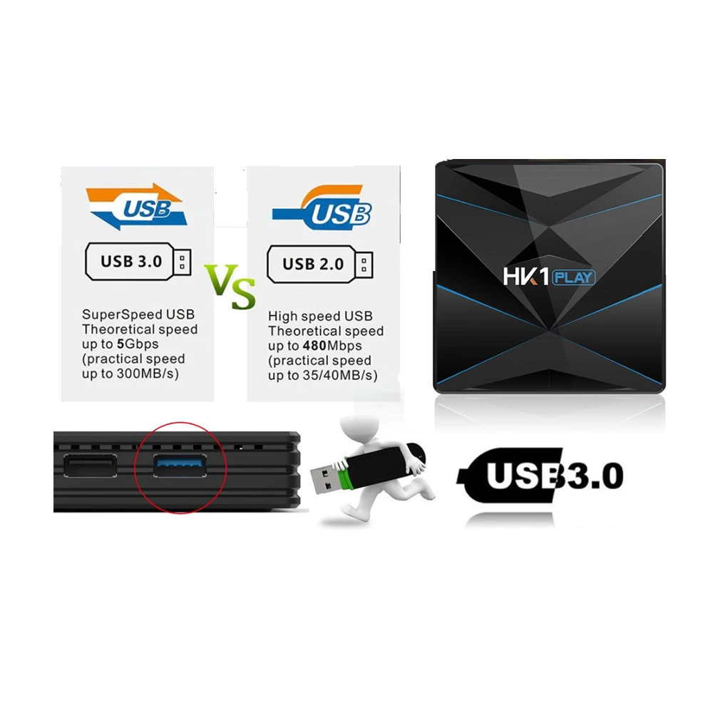 Новый HK1 PLAY S90X2 4 Гб + 32 ГБ/4 64B/4 128 ГБ Android 9 0 ТВ-приставка четырехъядерный 64 бит с