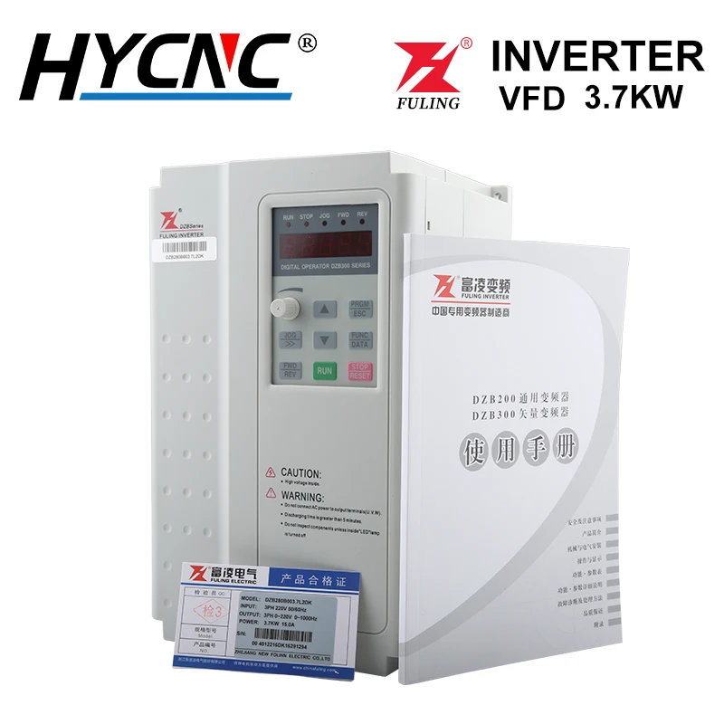 3 7 кВт инвертор 220 В/380 В VFD управления Инвертор трехфазный выход CNC фрезерный