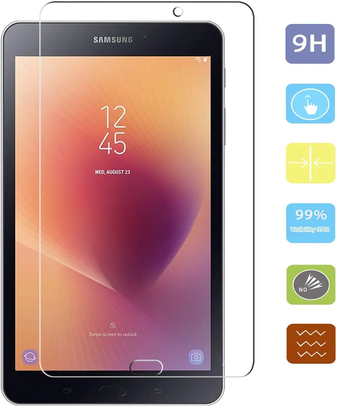 9H Премиум Закаленное стекло для Samsung Galaxy Tab A 8 0 &quot2017 Защитная пленка экрана SM T380 T385