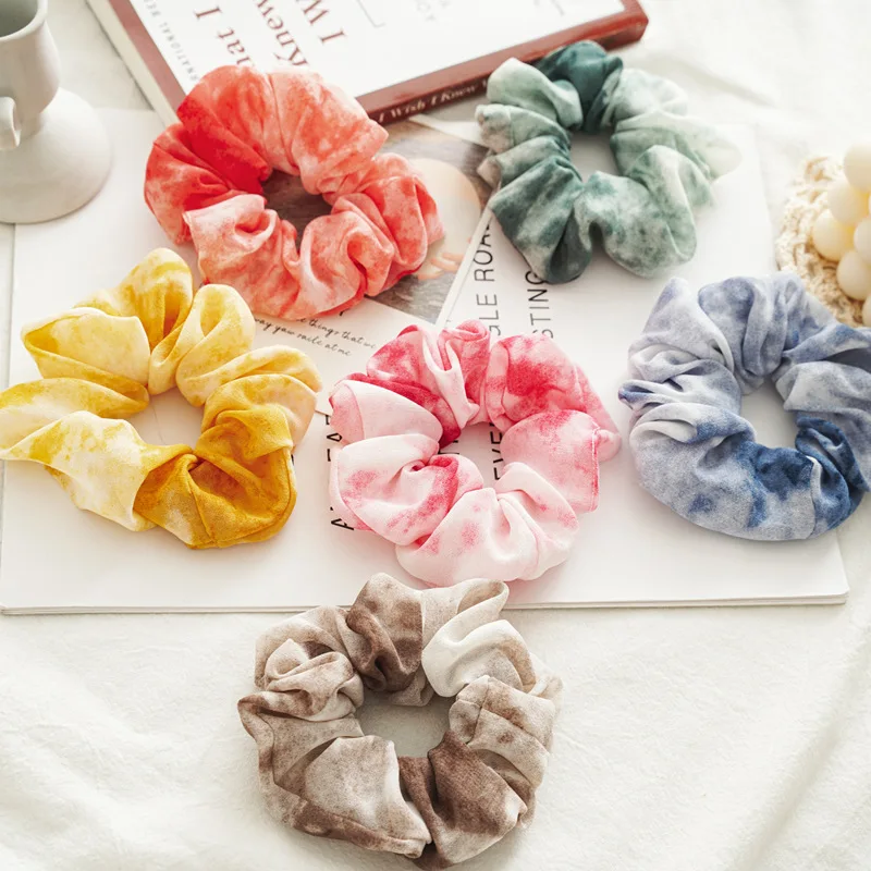

Elastic Handmade Multicolor Hair Band Ponytail Holder Headband Hair Accessories for Women