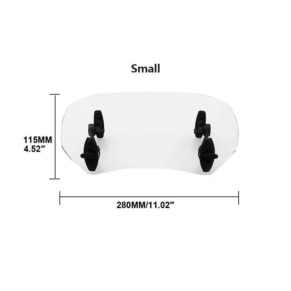 Универсальный Регулируемый дефлектор лобового стекла мотоцикла для BMW KAWASAKI YAMAHA