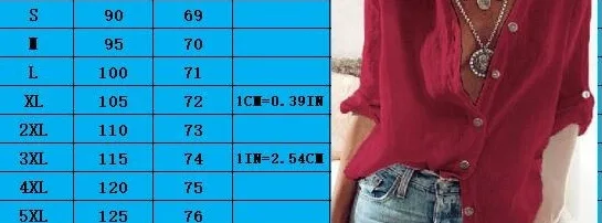 

S-5XL Plus Size Autumn Cotton Linen Shirt Fashion Button Up Women Shirts White Casual Loose Tops Solid Rollable Sleeve Top Blusa