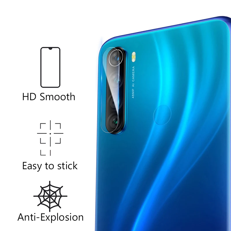 Пленка Hacrin для объектива Xiaomi Redmi Note 8 T закаленное стекло задней камеры Защитное 2
