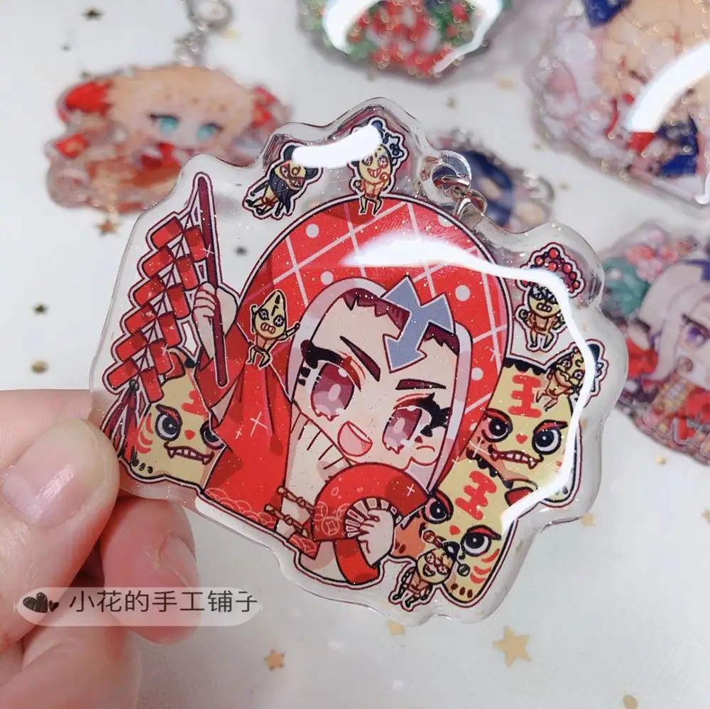 Брелок для ключей с героями аниме невероятные приключения Джоджо Бруно