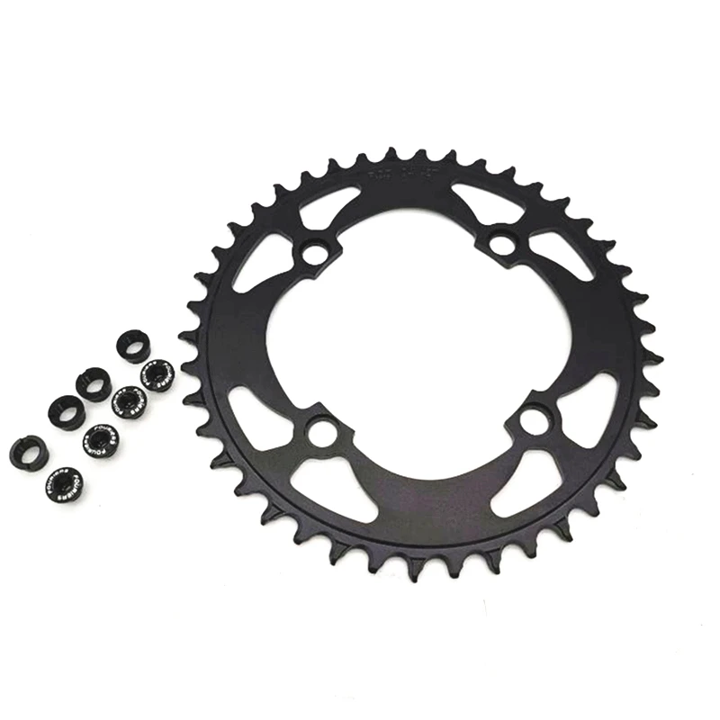 Звездообразная звезда fourier MTB велосипедная Звездочка 104 BCD 34T 38T 40T 42T|Шатун и