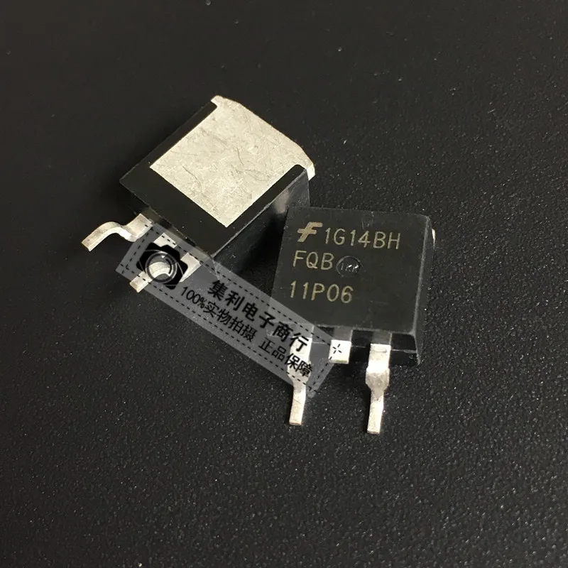

10 шт./лот FQB11P06 FQB11P06 TO-263