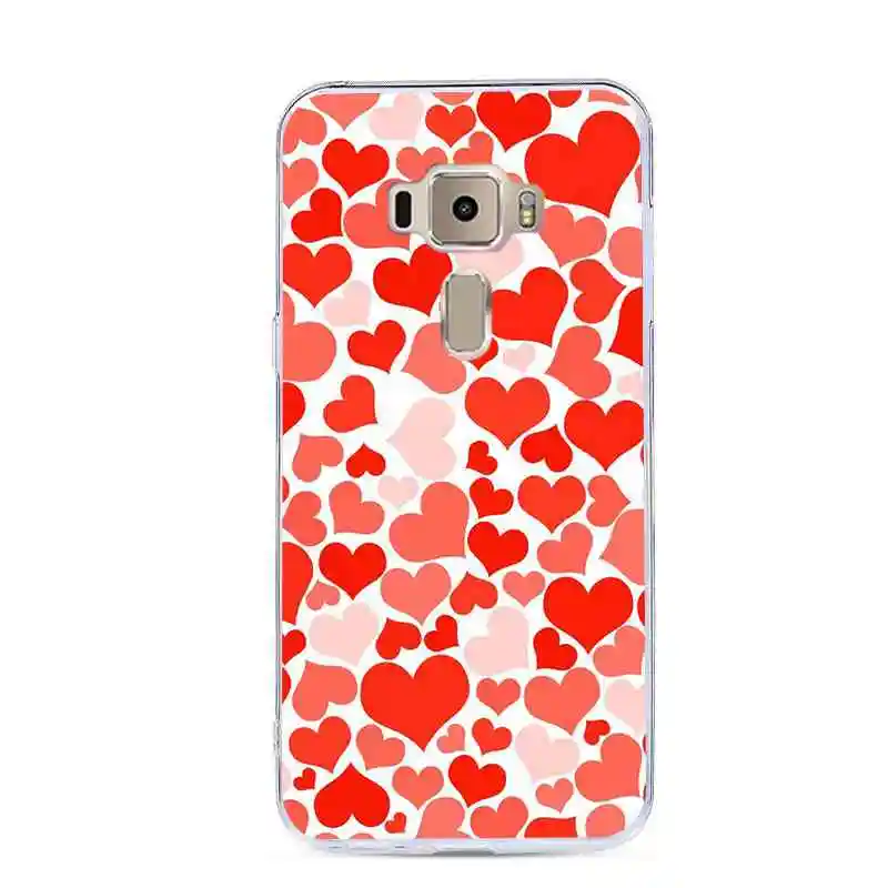 Чехол J&R для Asus ZenFone 3 ZE552KL из мягкого силикона с печатью, защитный чехол Funda.