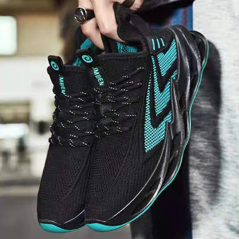 

Men Breathable Mesh Sneakers Loafers Sports Casual Blade Shoes Outdoor Hiking Shoes Zapatillas Hombre