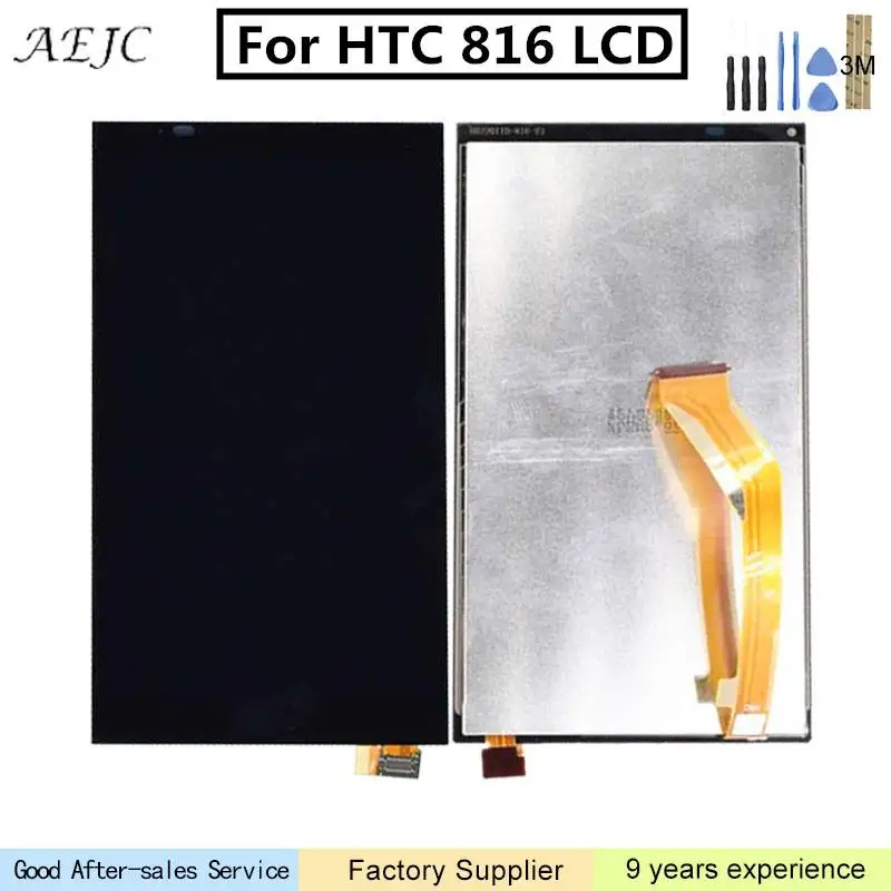 Для HTC Desire 816 816W 816D 816T ЖК-дисплей кодирующий преобразователь сенсорного экрана в