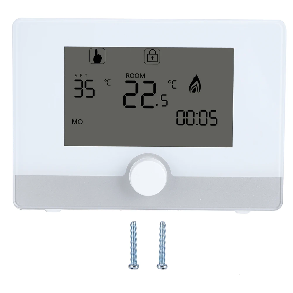 

Programmable Thermostat Temperature Controller For Wall-Hung Boiler Heating System Indoor Wall-Mounted Boiler Thermostat