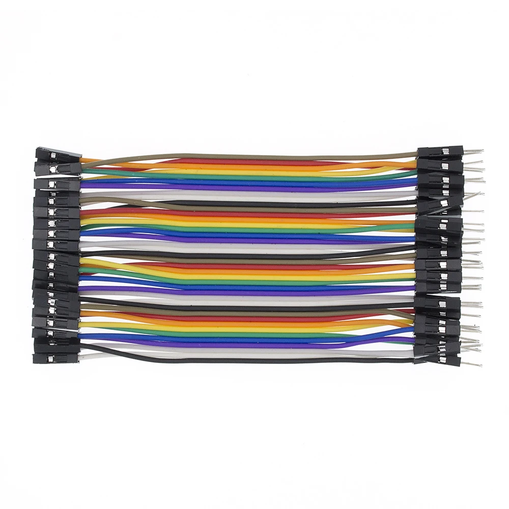 2,54 мм Dupont Line 20 см 10 см 40Pin Male to Male+ Female to Female Jumper Wire Dupont Cable DIY KIT