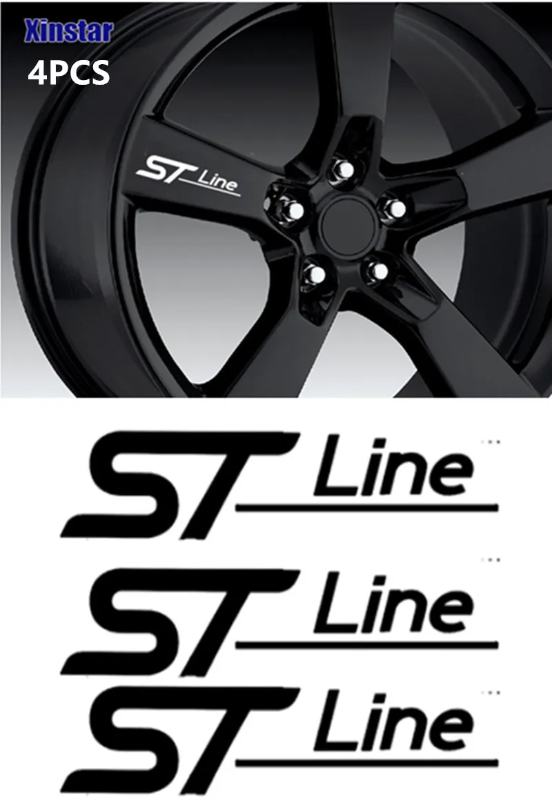 

Automobile decoration sticker automobile hub St logo flower sticker sticker sticker is suitable for modified automobile sticker