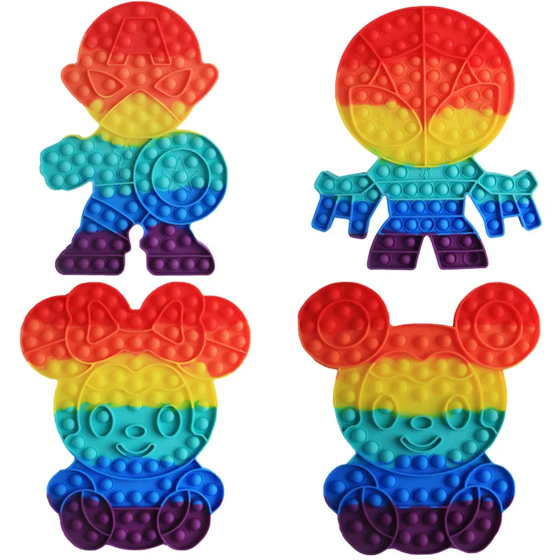 

Игрушки Kawaii Popit фиджет-игрушки антистресс простой диммер пузырьки антистресс сжимаемые сенсорные настольные игры Детские игрушки подарок