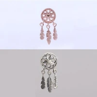 authentic 925 sterling silver beads new rose gold sacred dream catcher beads fit original pandora bracelet for women diy jewelry