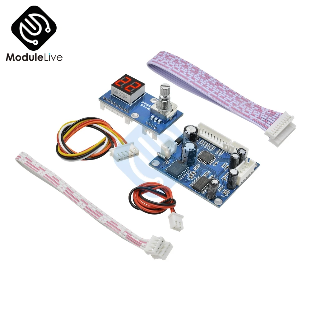 СВЕТОДИОДНЫЙ цифровой модуль постоянного тока 5 В DSP эффекты 100 0 99 с проводной