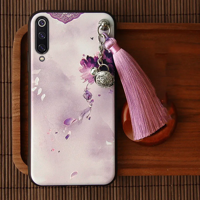 Pattern I 3D рельефный чехол для Xiaomi mi 9T Pro 9 SE CC9 CC9E A3 A2 8 Lite 6X Red mi K20 Pro Note 10, 7, 6, чехол с тиснением и изображением кисточкой Мягкий чехол Funda - Цвет: Pattern I