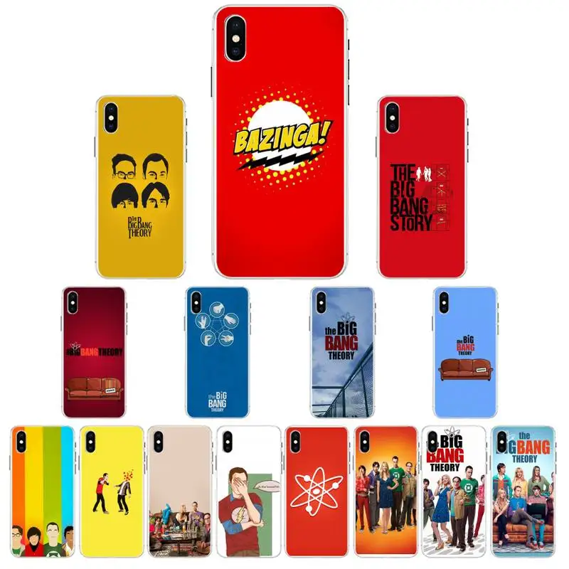 

YNDFCNB The Big Bang Theory Phone Case for iphone 13 X XS MAX 6 6s 7 7plus 8 8Plus 5 5S se 2020 XR 12 11 pro max case