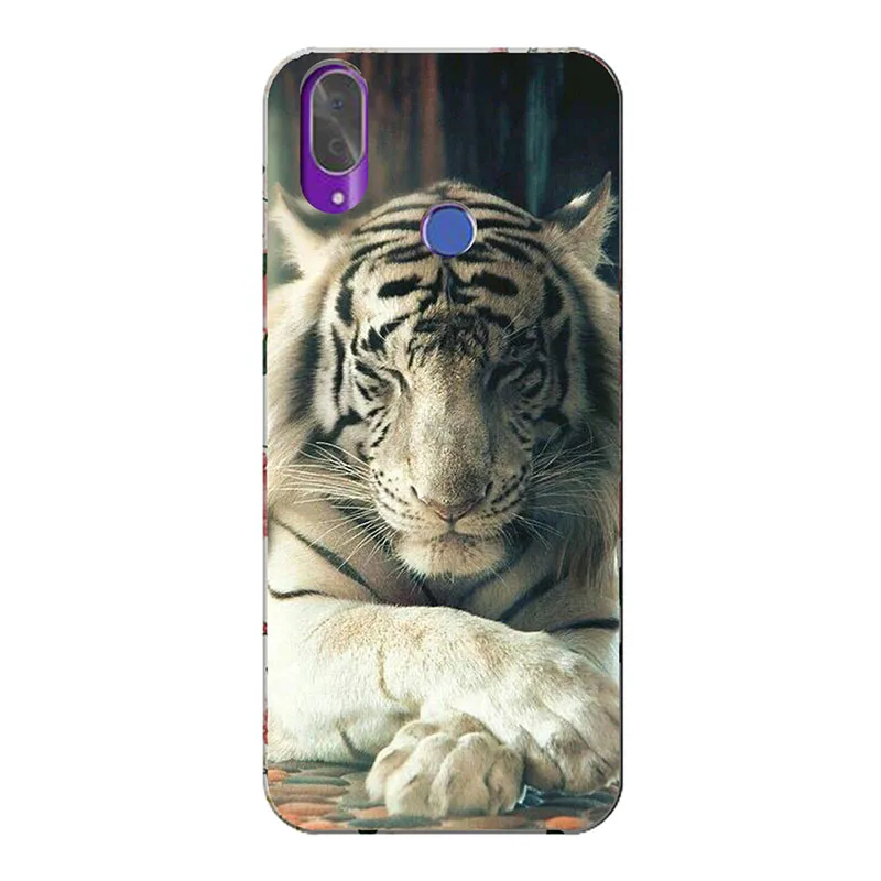 Чехол для Cubot X19 X 19 5,9" чехол с принтом цветок Роза волк милый узорчатый мягкий силиконовый Кот Сова животное телефон Fundas чехлы - Цвет: M09