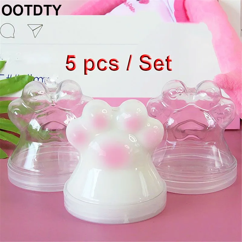 5 шт. контейнер для хранения кошачьих когтей Органайзер коробка легкой глины