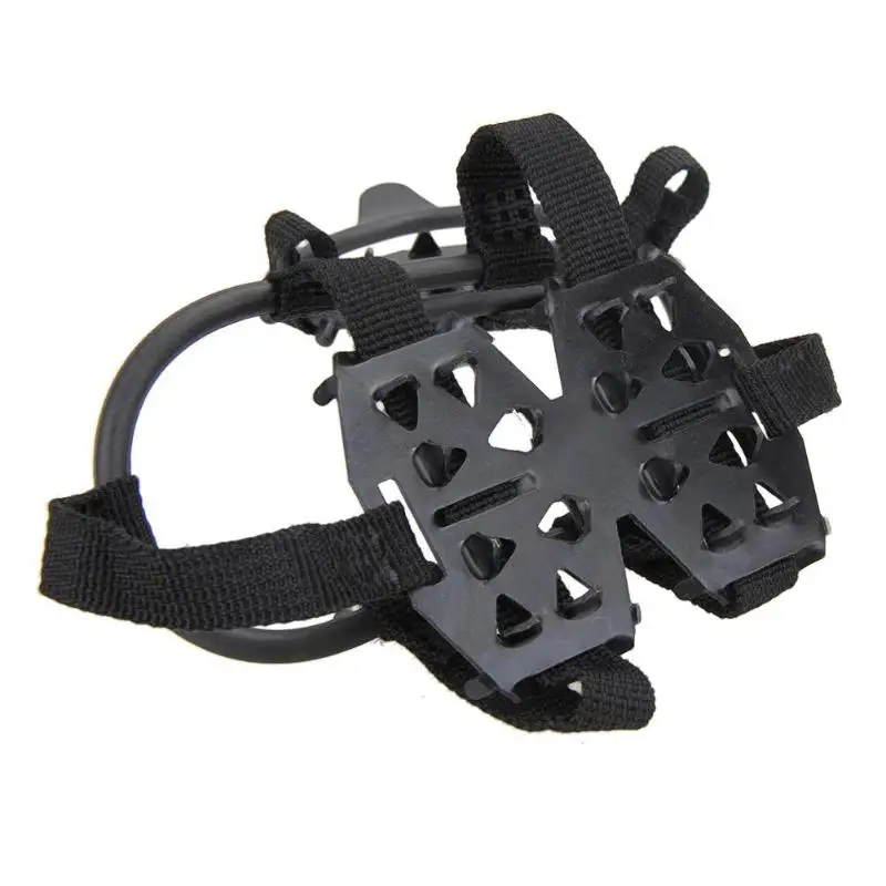 Походные зубы шипы бахилы прочные 24 зуба Уличная обувь для снега скобы