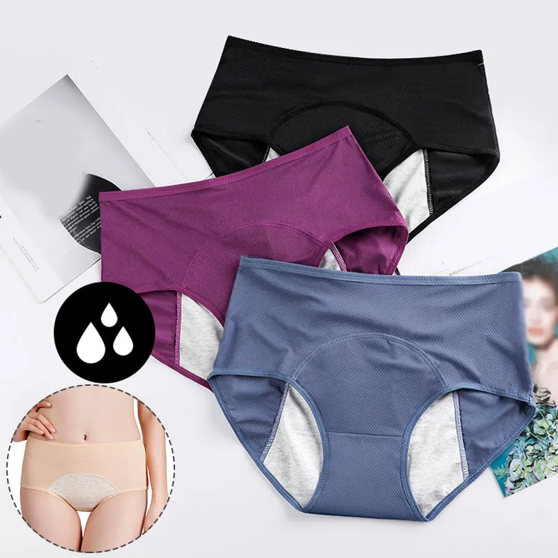 

Новые женские трусики, легкие трусики для периода, тяжелые трусики, менструальное нижнее белье, бесшовное белье, эластичные дышащие трусики
