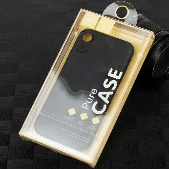 200 шт./лот пластиковый блистер ПВХ прозрачная упаковочная коробка для iPhone X XR 6 6s Plus