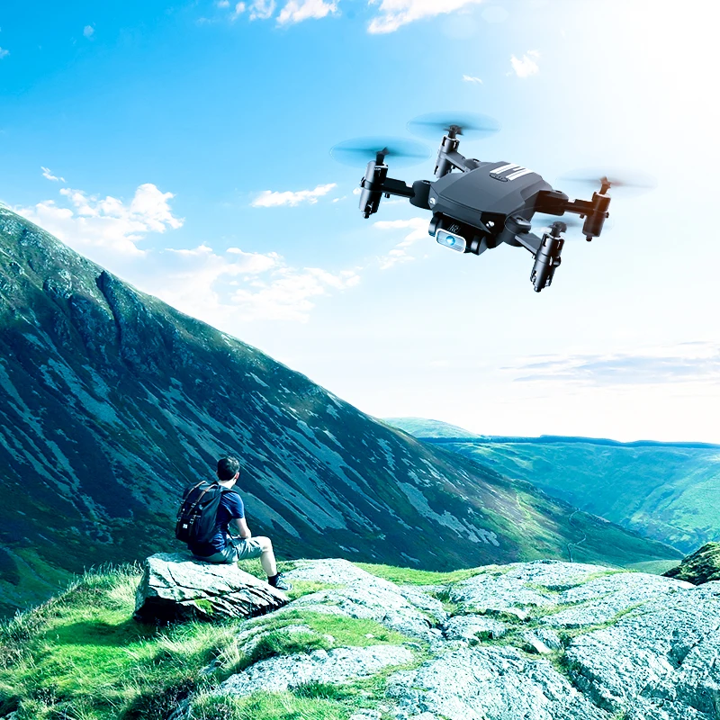 Мини-Дрон с Wi-Fi FPV 4K/1080P HD камерой режим удержания высоты складной