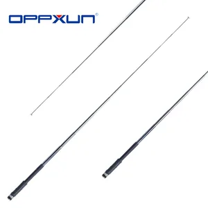 Телескопическая антенна OPPXUN BNC J-NUODA VHF для Kenwood ICOM V8 V80 IC-U82 портативная Двусторонняя радиосвязь