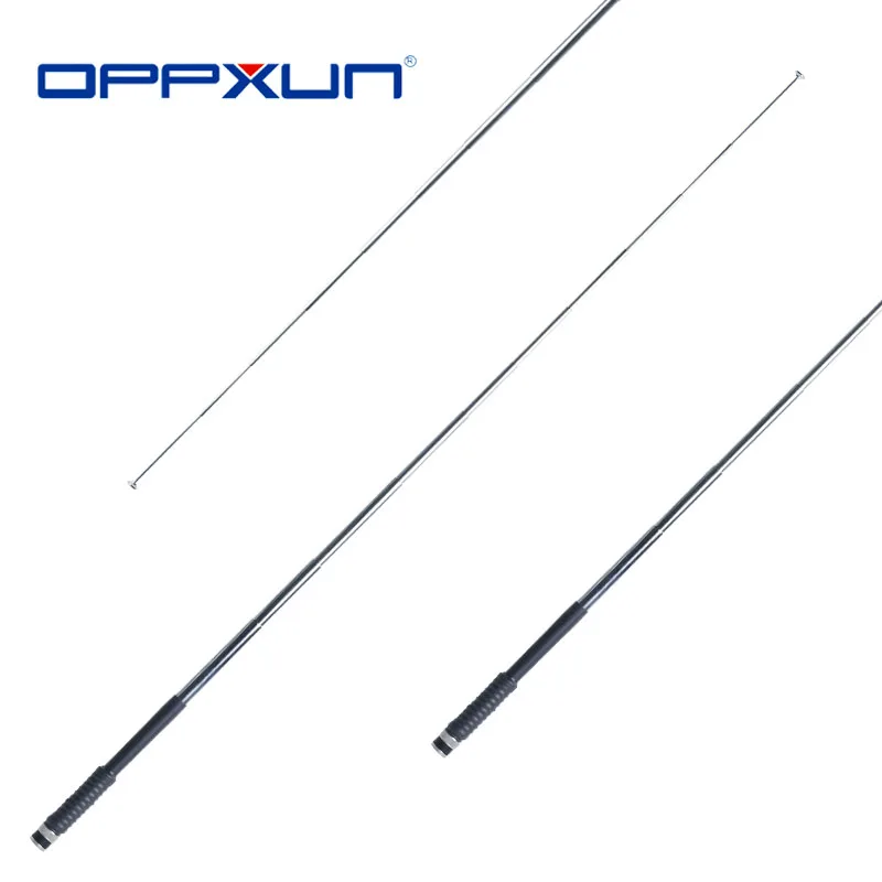 OPPXUN Совершенно новая телескопическая антенна BNC J NUODA VHF для Kenwood ICOM V8 V80 IC U82 ручное